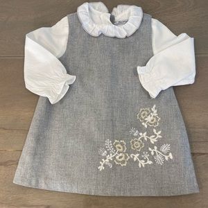 Mayoral embroidered dress